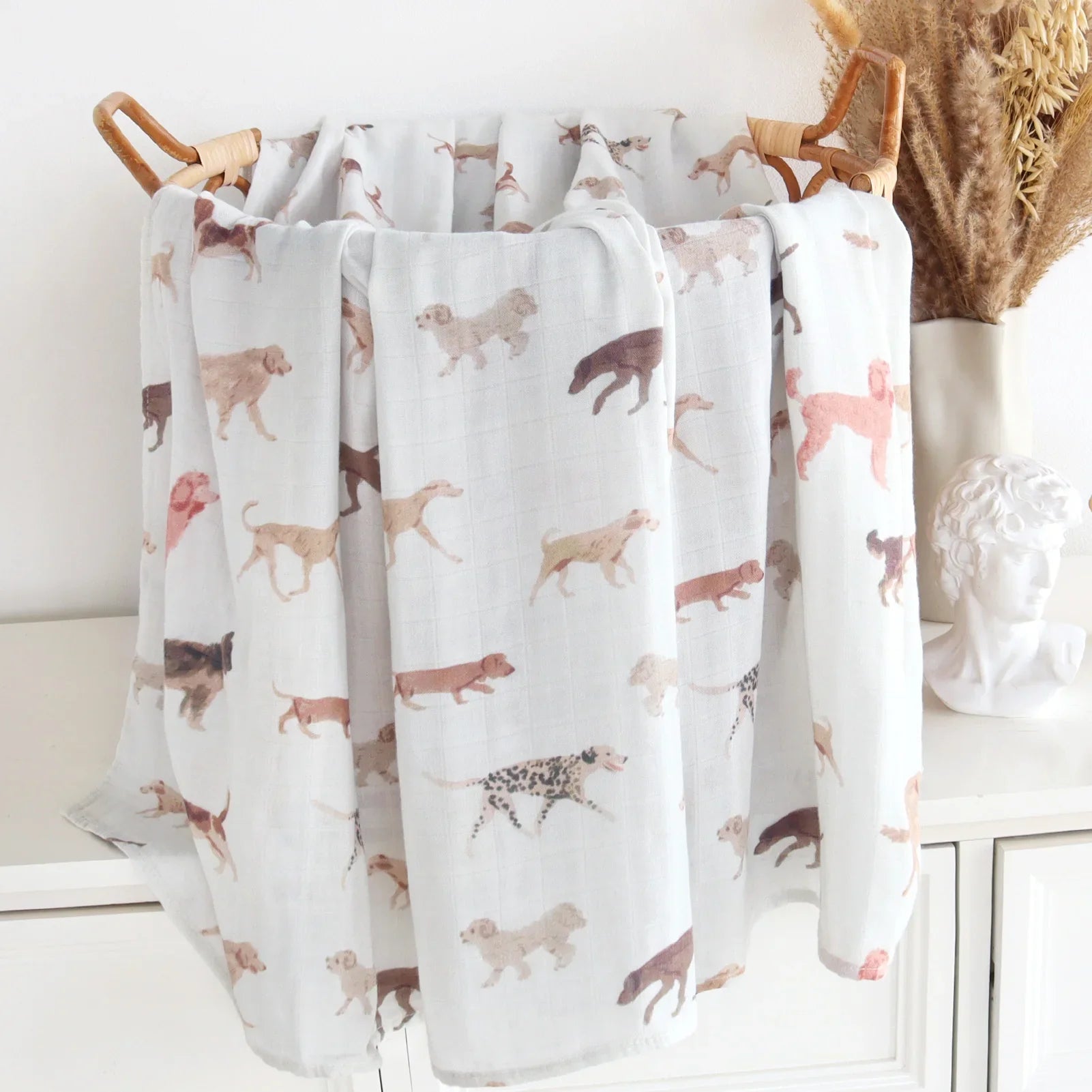 Bamboo Cotton Baby Swaddle Blanket