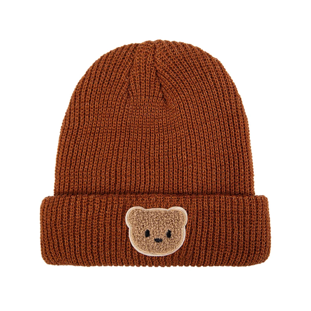 Cartoon Bear Beanie Cap