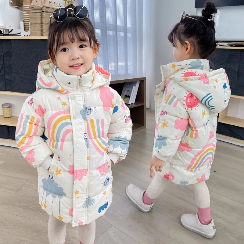 Kids' Hooded Down Jacket