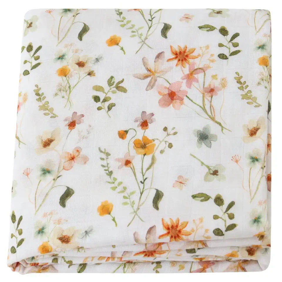 Bamboo Cotton Baby Swaddle Blanket