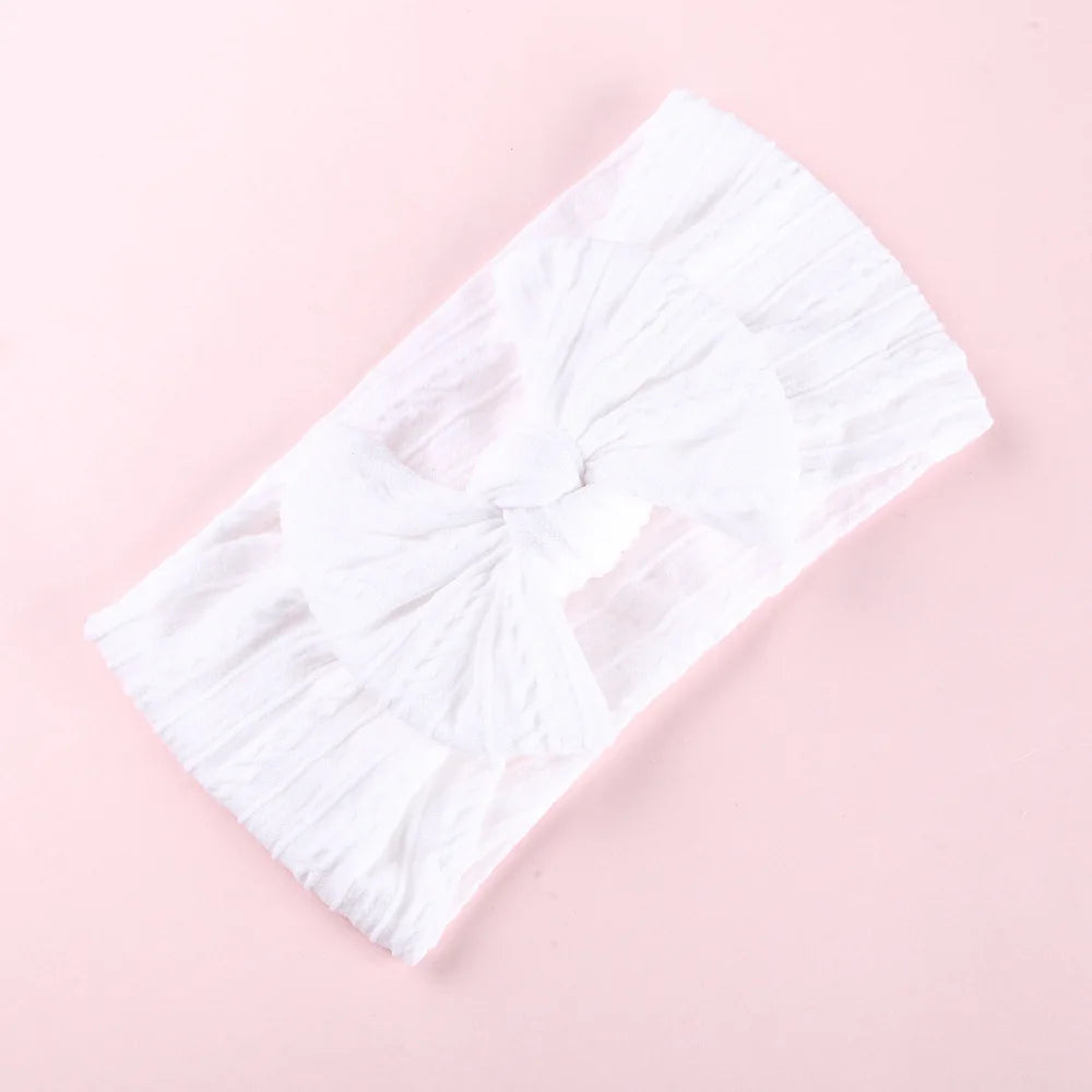 Printed Bow Baby Headband