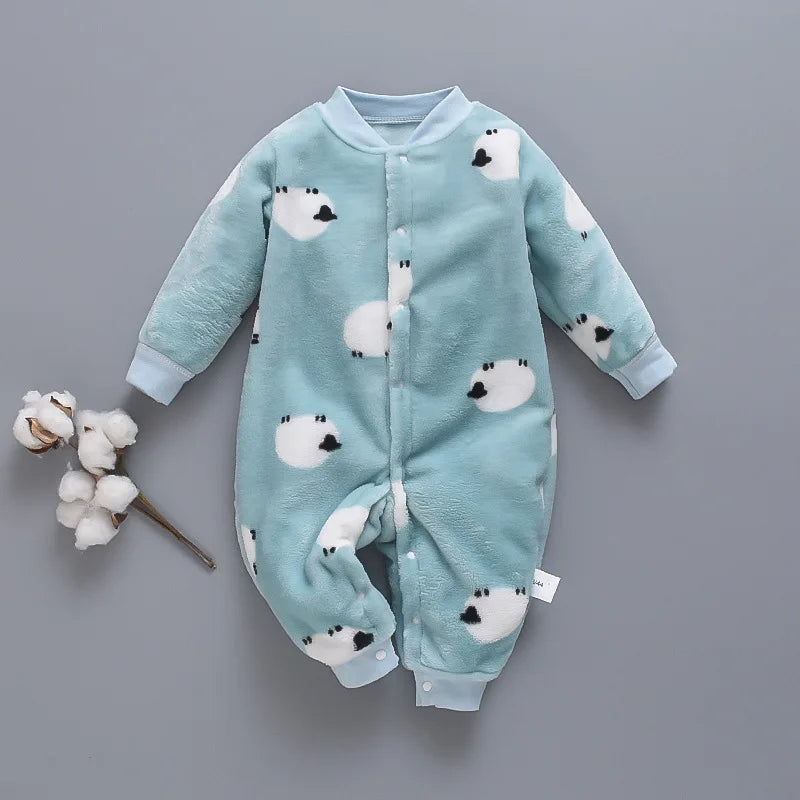 Soft Fleece Baby Romper