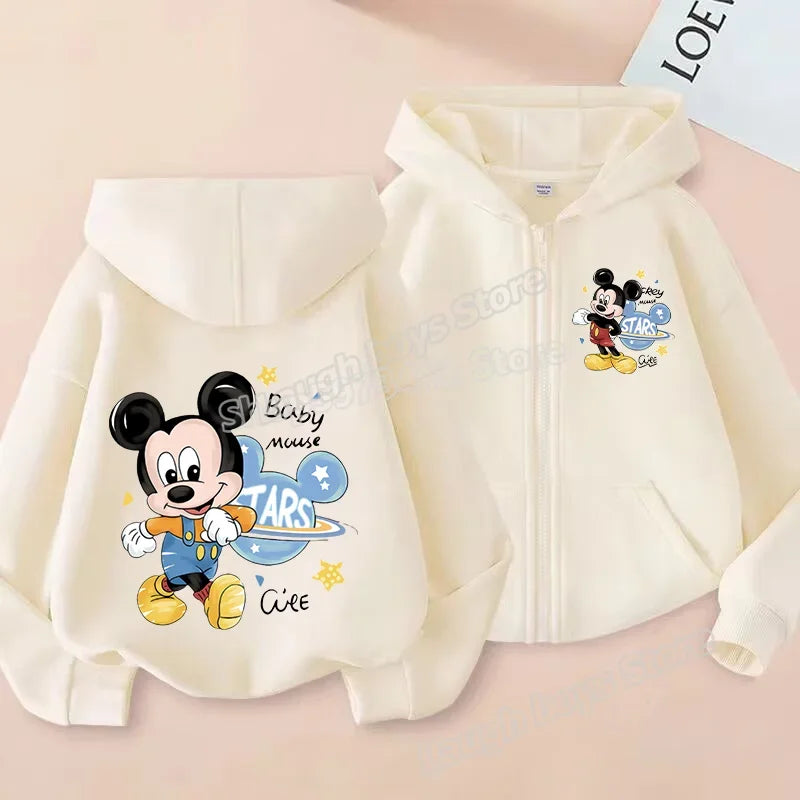 Mickey & Minnie Zipper Hoodie