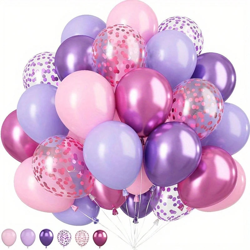 50 PCs Latex Balloon Set