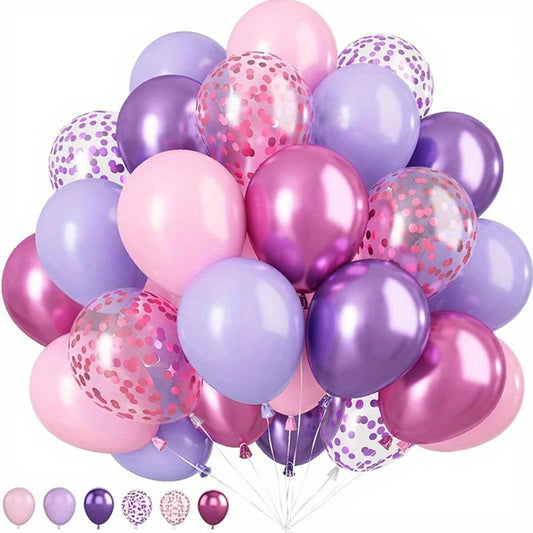 50 PCs Latex Balloon Set
