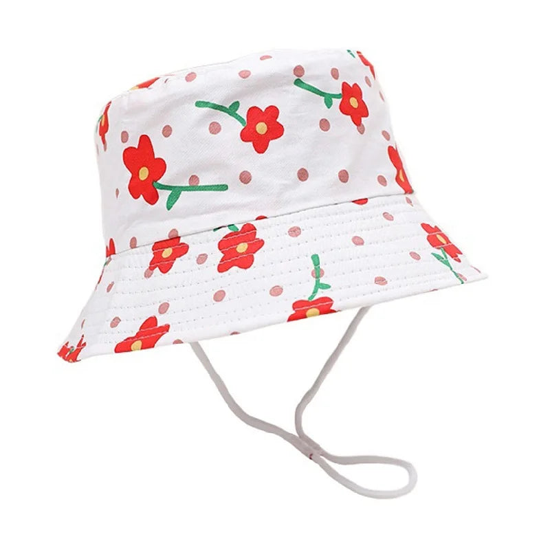 Cartoon Cotton Bucket Cap