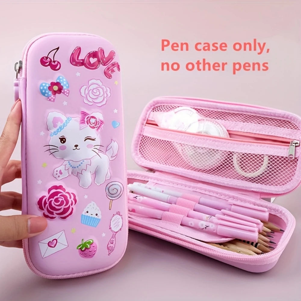 3D Cartoon Design Pencil Case