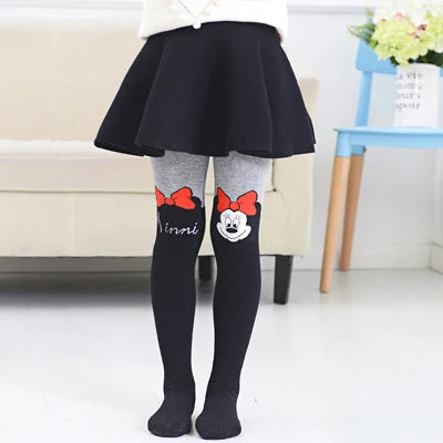 Cozy Cartoon Cotton Tights
