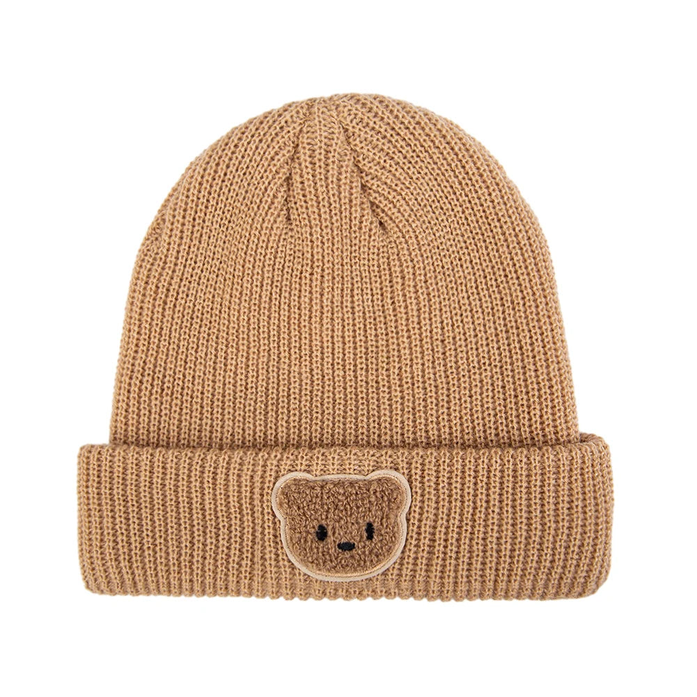Cartoon Bear Beanie Cap