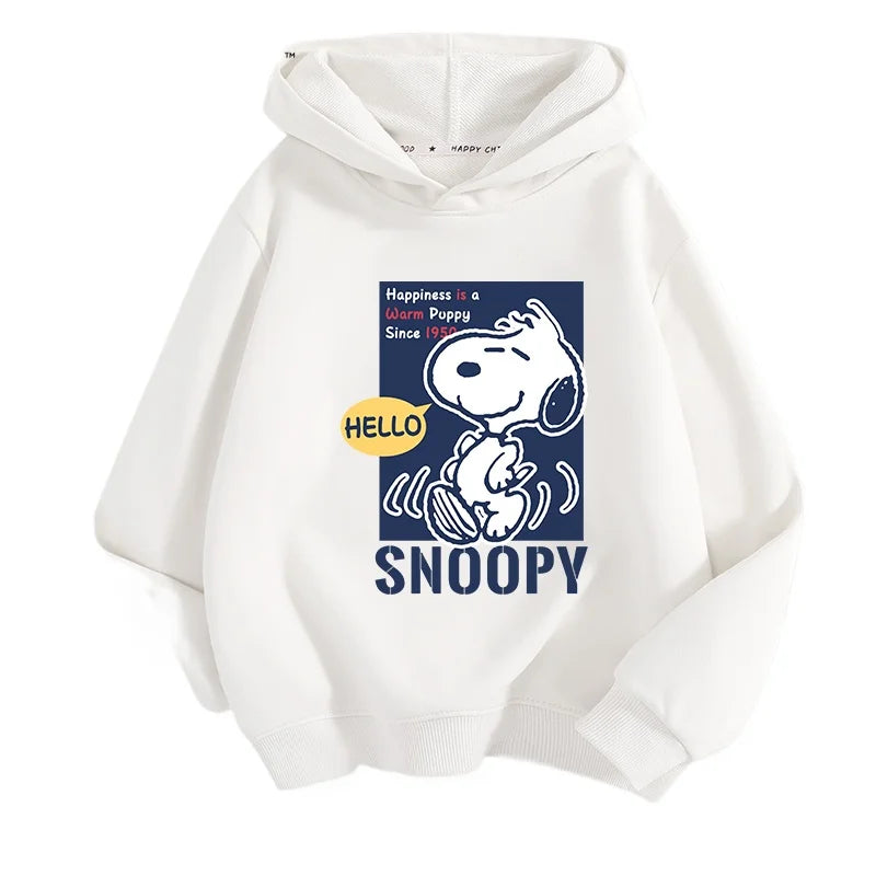 Snoopy Cartoon Kids Hoodie