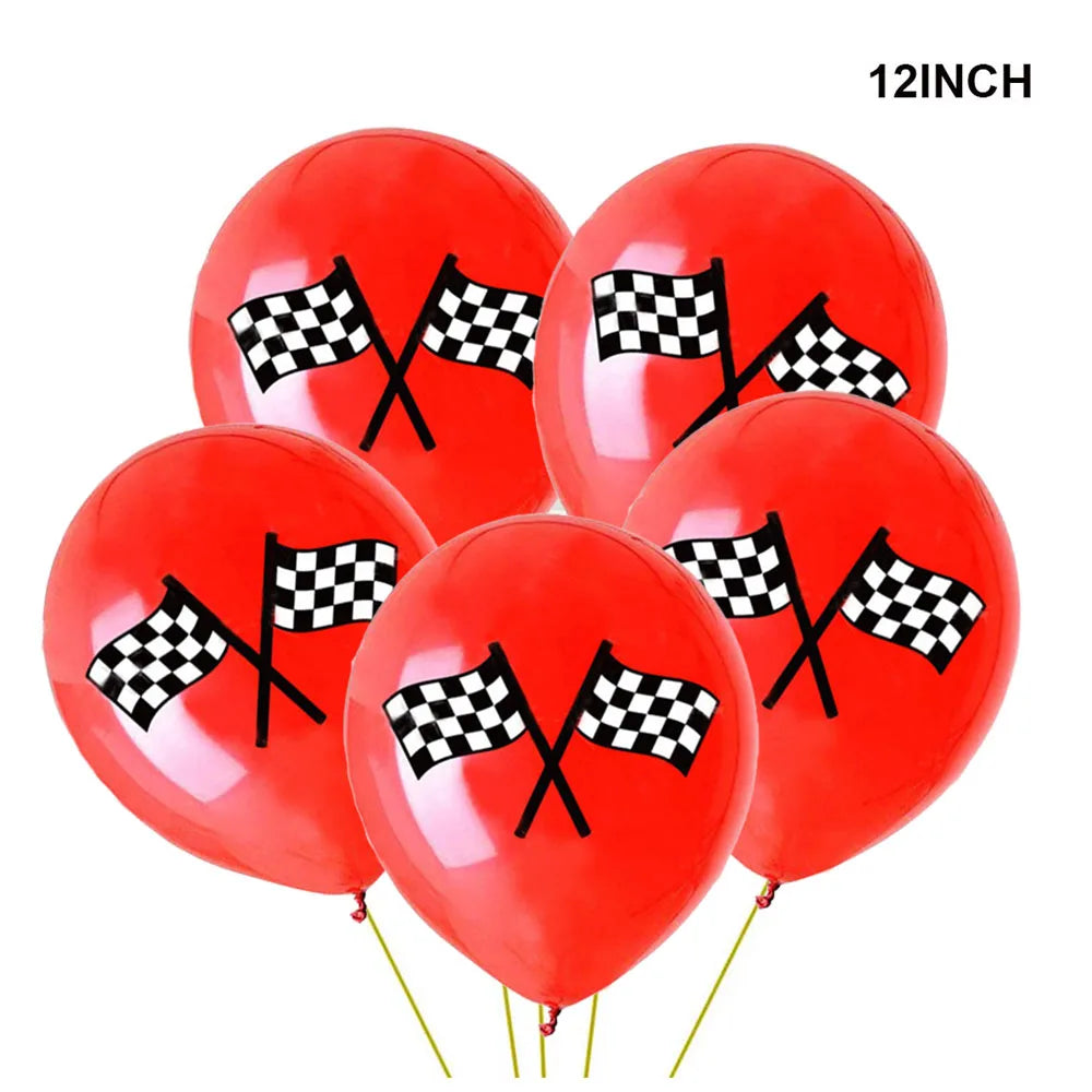 Racing Car Balloon Set - 5 pcs