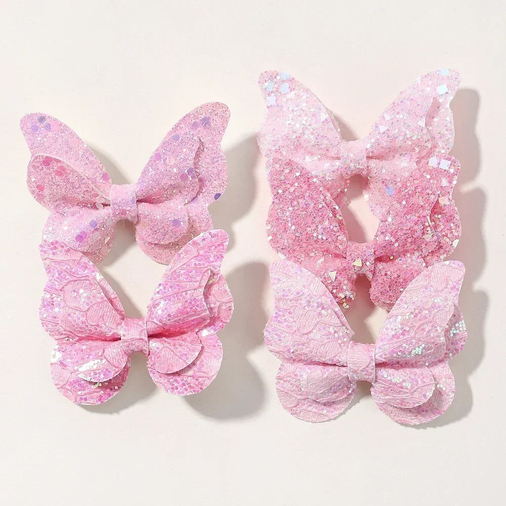 Girls’ Butterfly Hair Clip Set