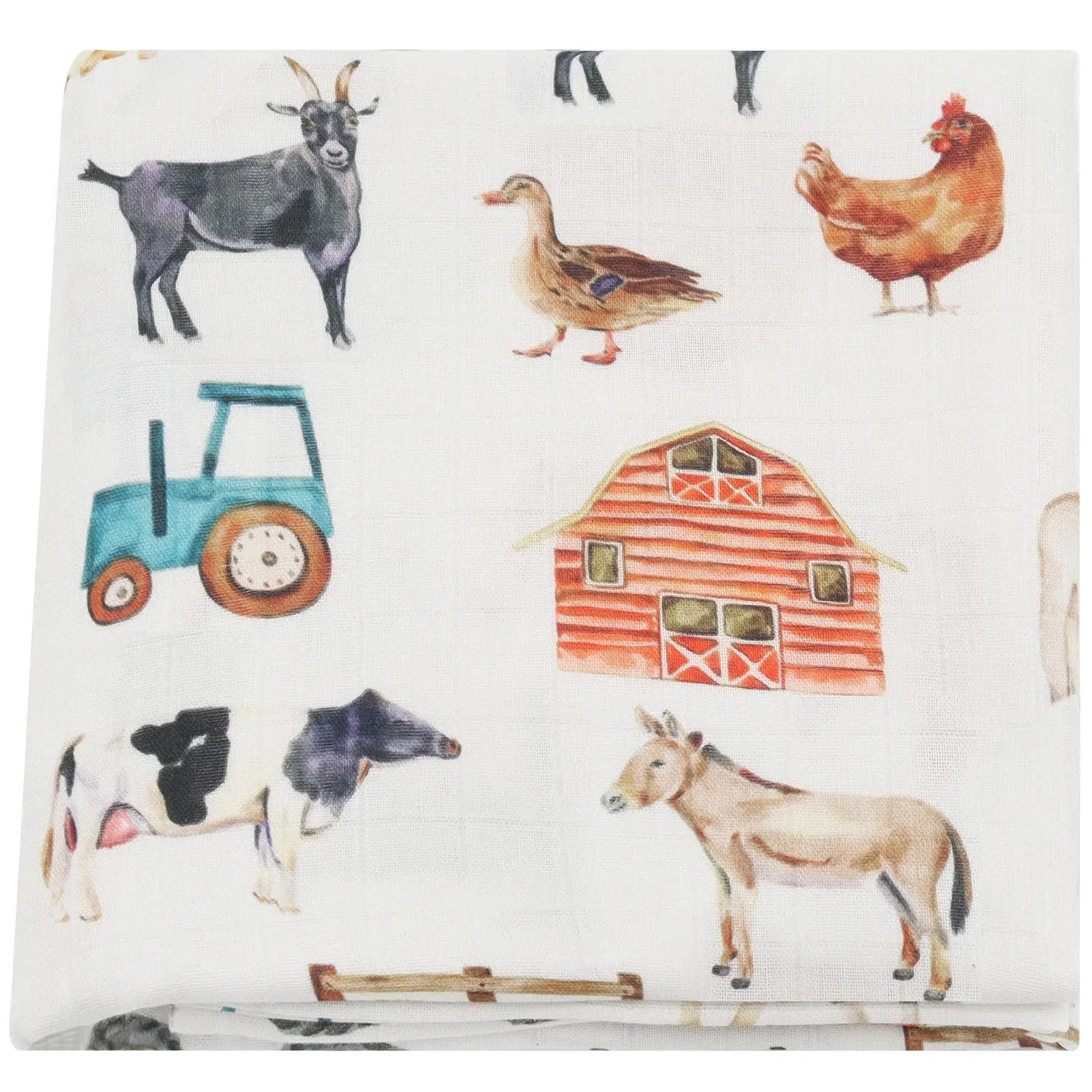 Bamboo Cotton Baby Swaddle Blanket