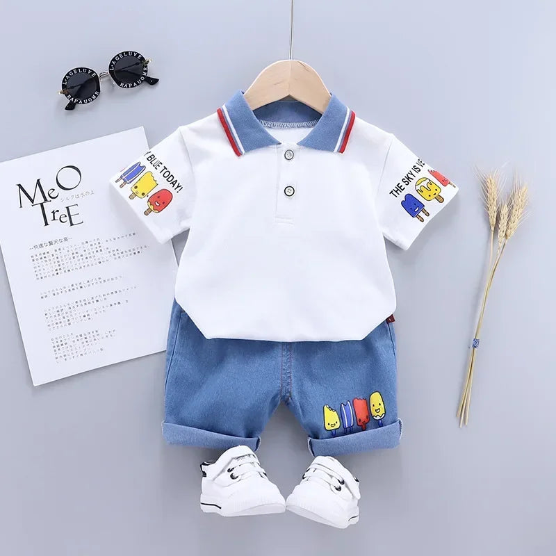 Boys' Summer Cotton Outfit