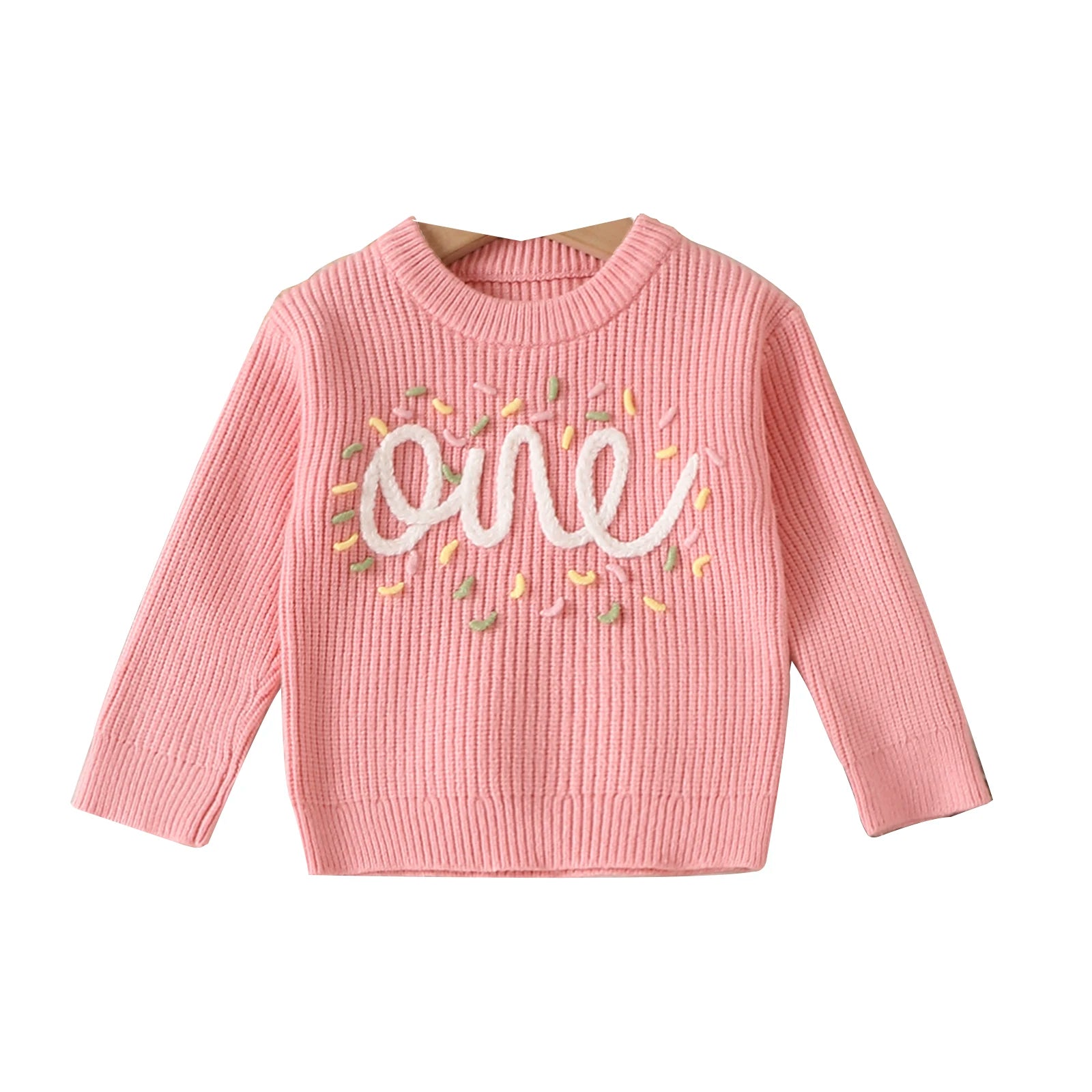 Baby Girl Embroidered Sweater