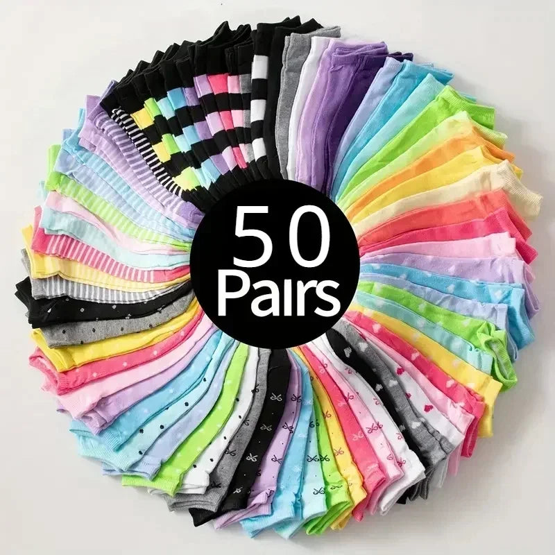 Fun Print Ankle Socks