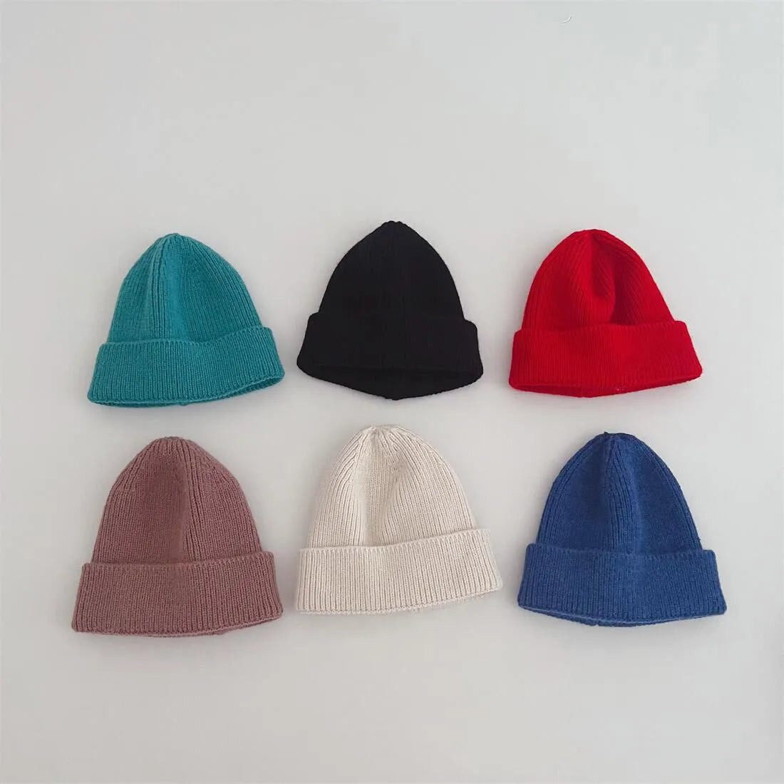 Solid Color Knit Beanie