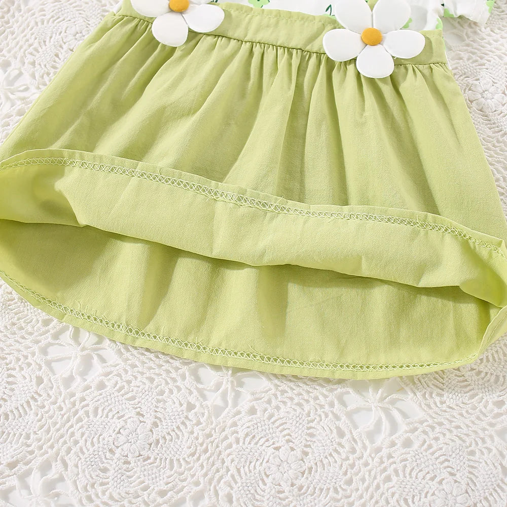Girl's Floral Summer Dress