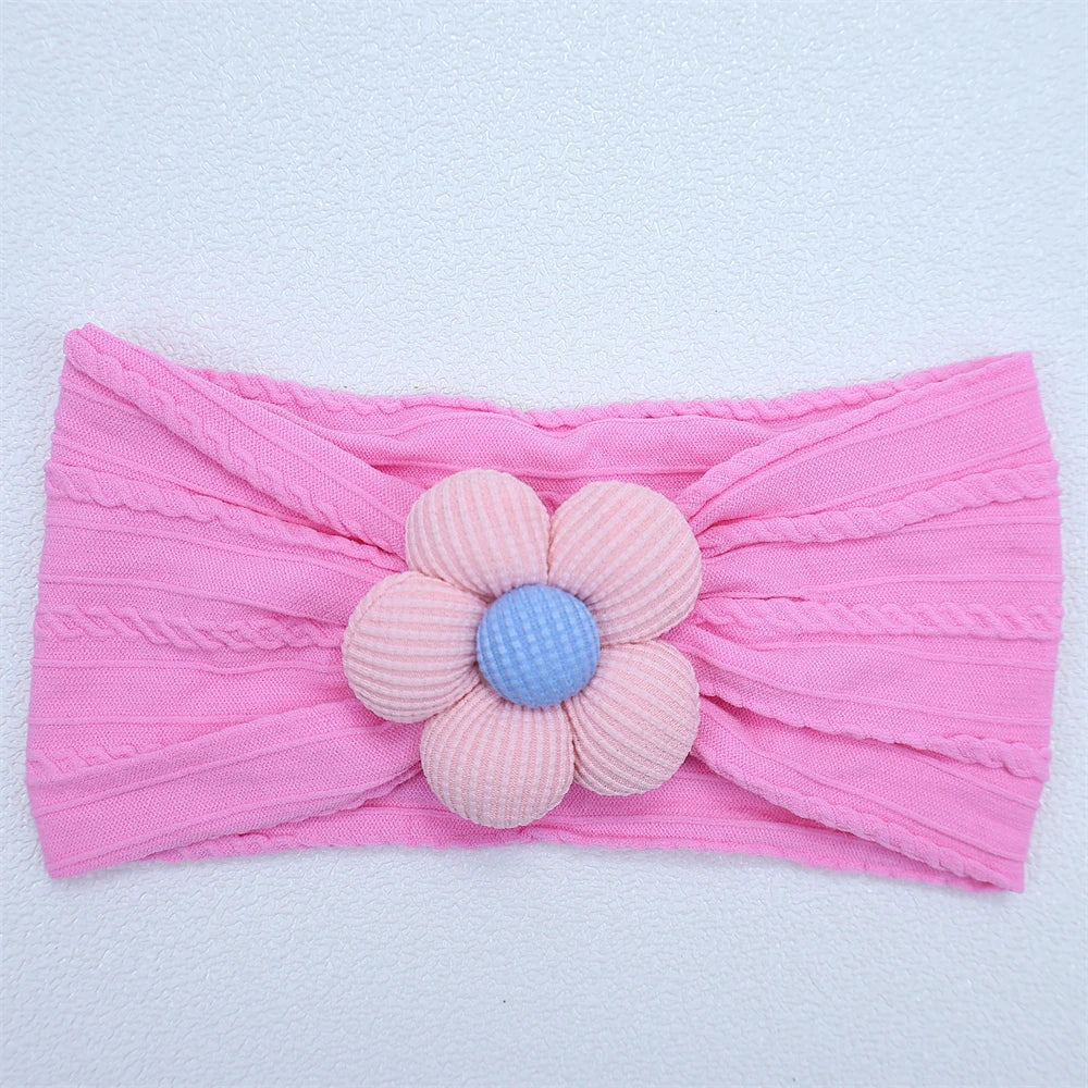 Flower Nylon Baby Headband