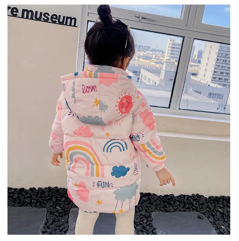 Kids' Hooded Down Jacket