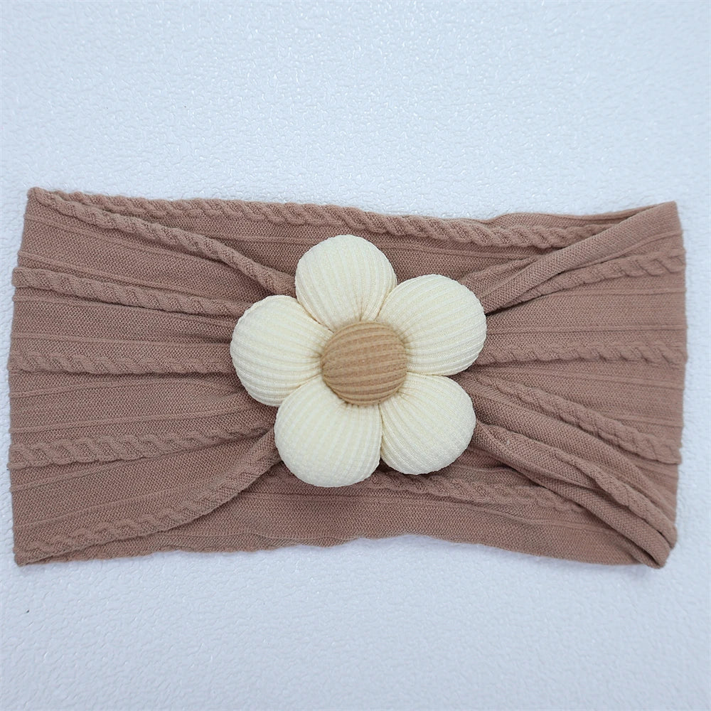 Flower Nylon Baby Headband