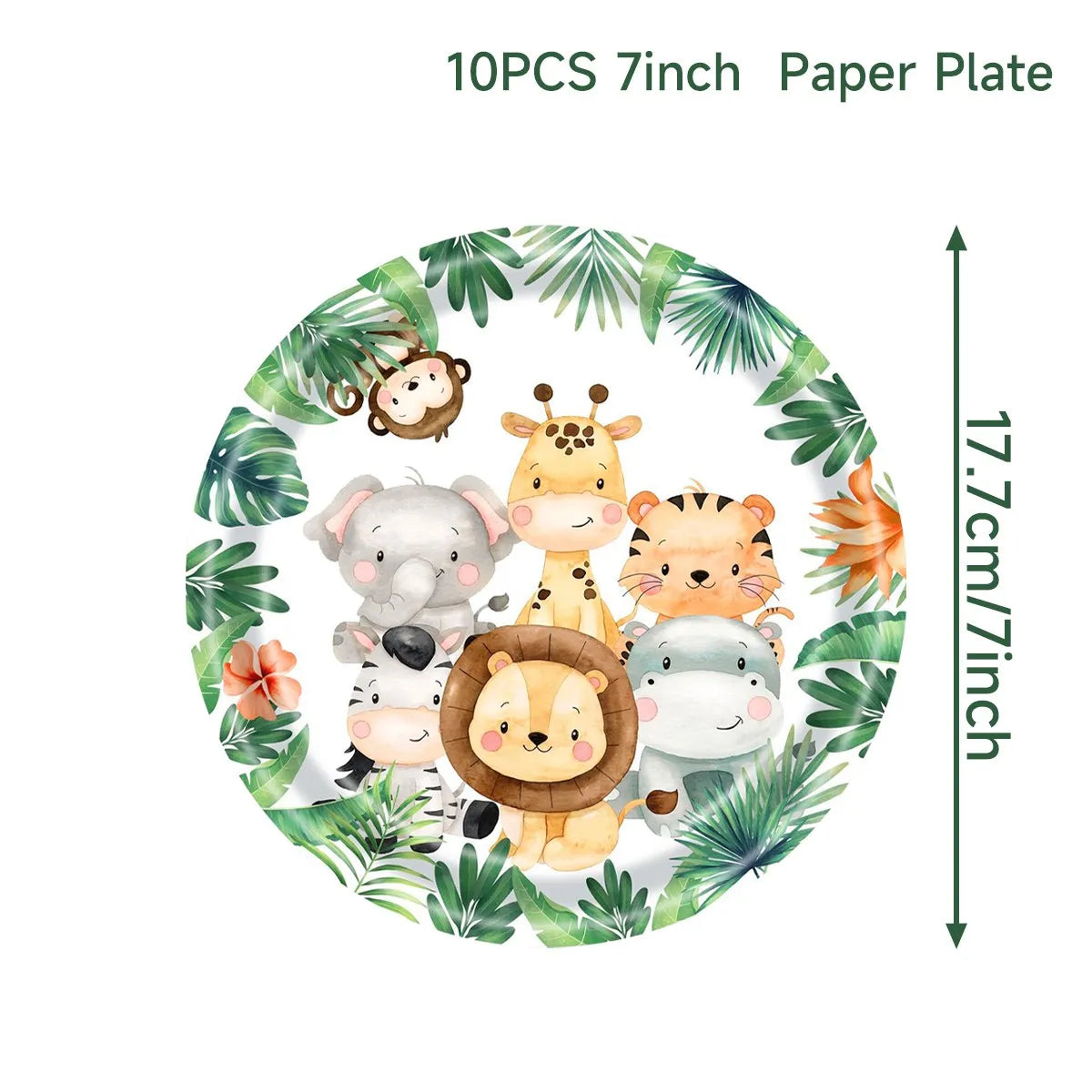 Jungle Animals Tableware Set