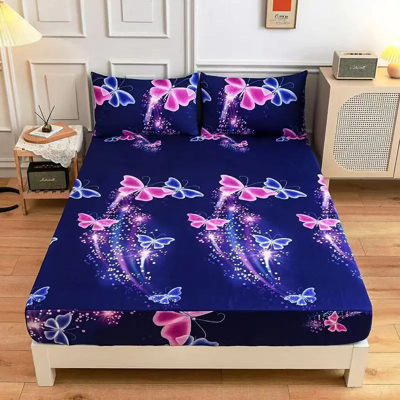 Cartoon Print Fitted Sheet