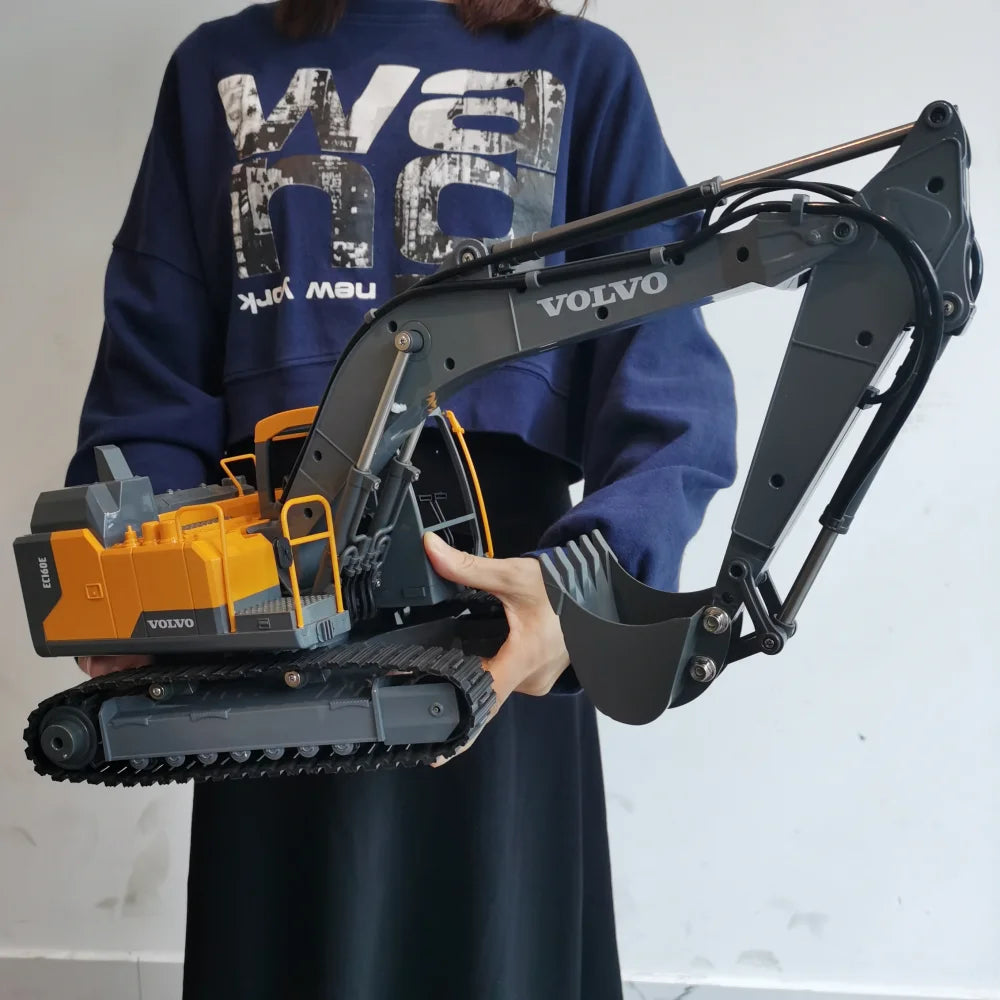 Large Rc Excavator 1:16 3 in1 Alloy Truck E590 Remote Control Engineering Vehicle - Volvo licensed
