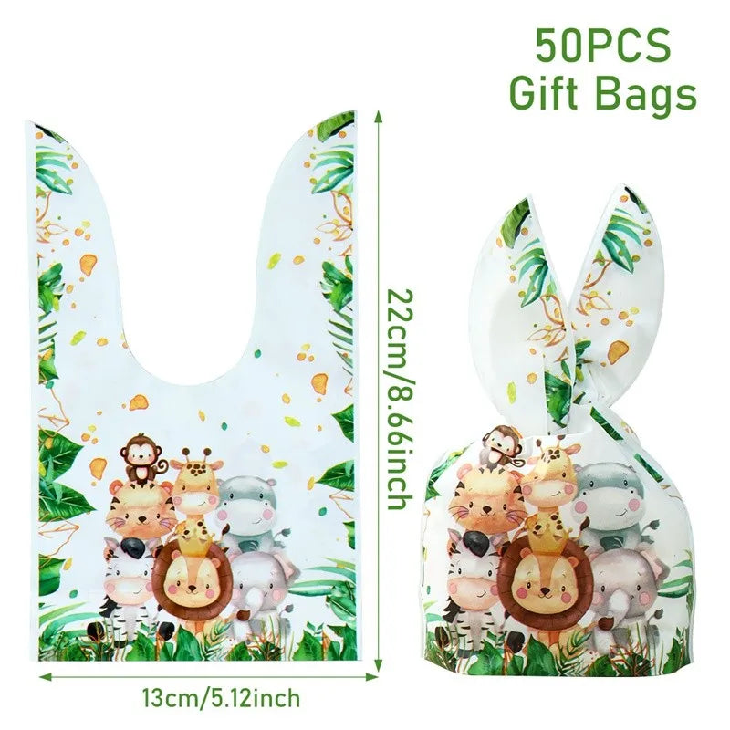 Jungle Animals Tableware Set