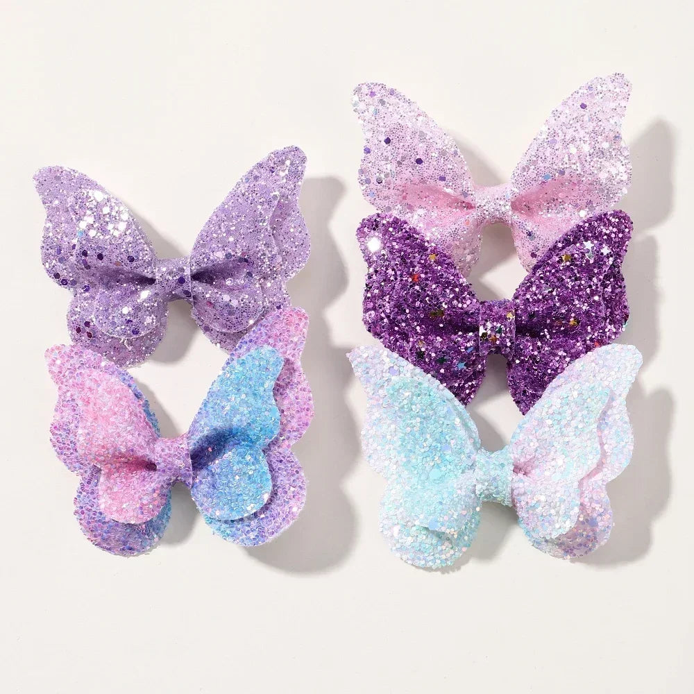 Girls’ Butterfly Hair Clip Set