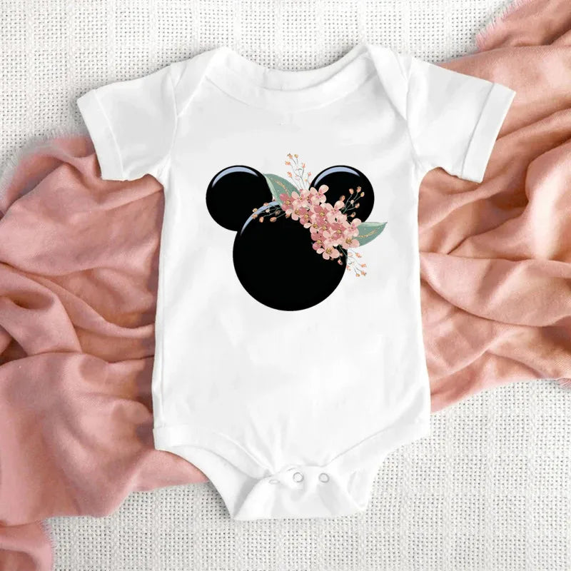 Minnie Mouse Baby Girl Bodysuit