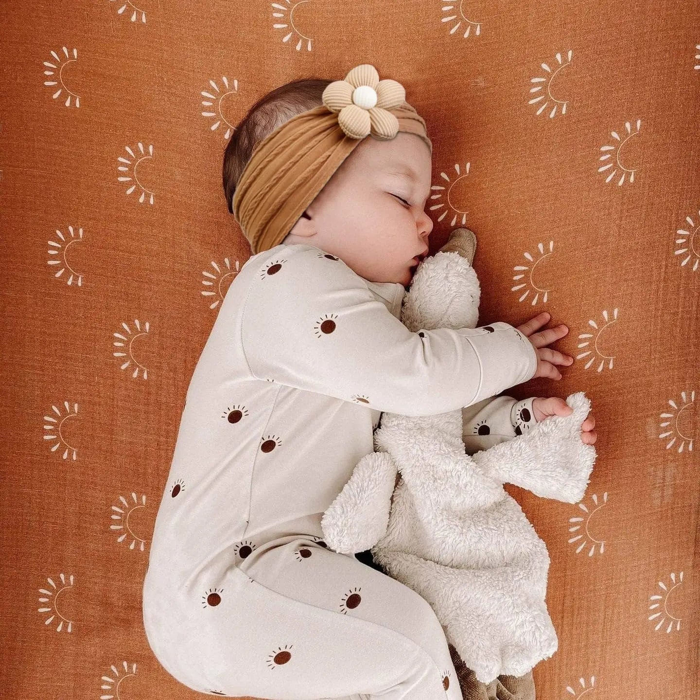 Flower Nylon Baby Headband