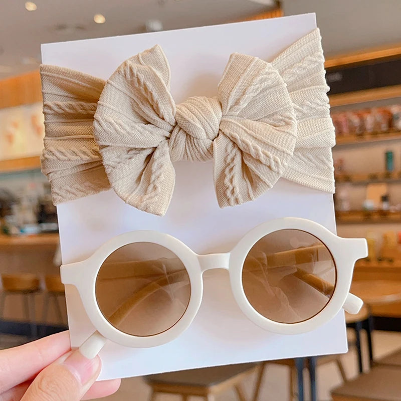 Girls Hairband & Sunglasses Set