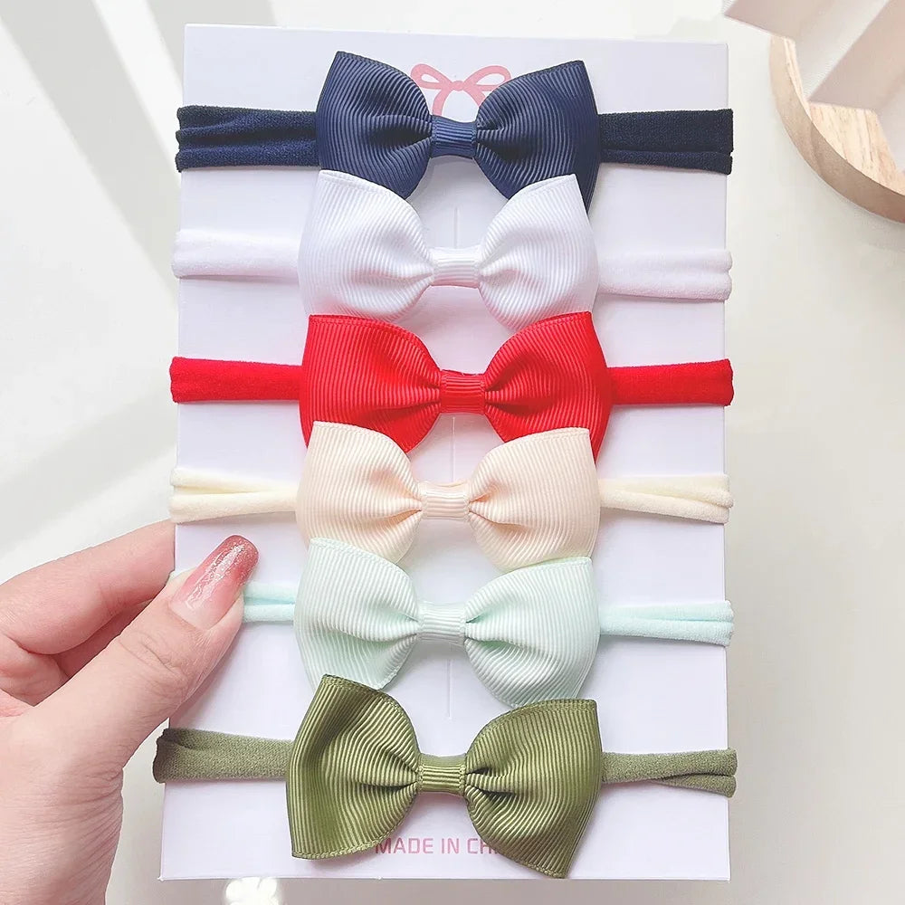 Ribbon Bow Headbands Set