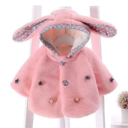 Bunny Ear Flower Hoodie