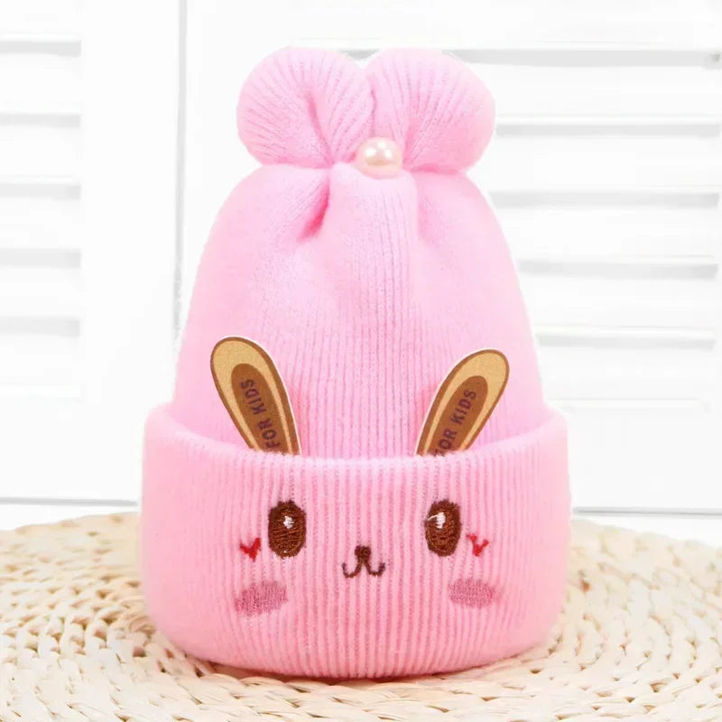 Rabbit Ear Baby Beanie