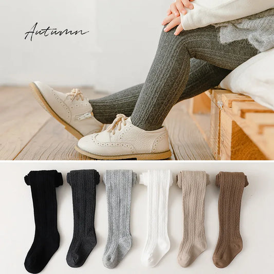 Girls’ Cotton Tights
