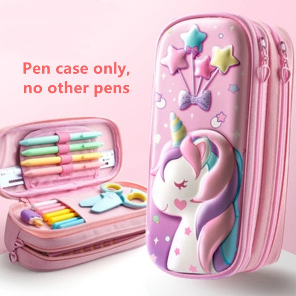 3D Cartoon Design Pencil Case