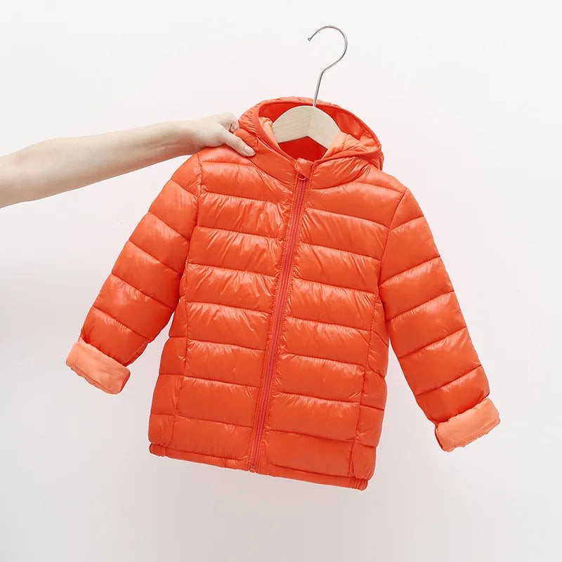 Unisex Kids Down Jacket