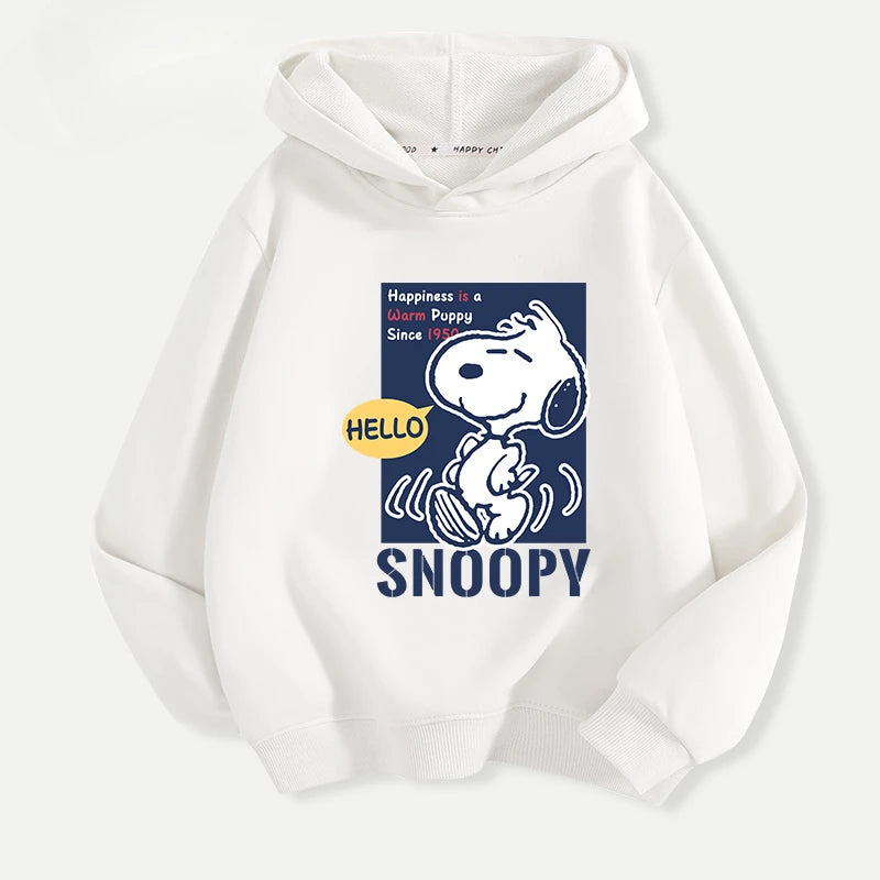 Snoopy Cartoon Kids Hoodie