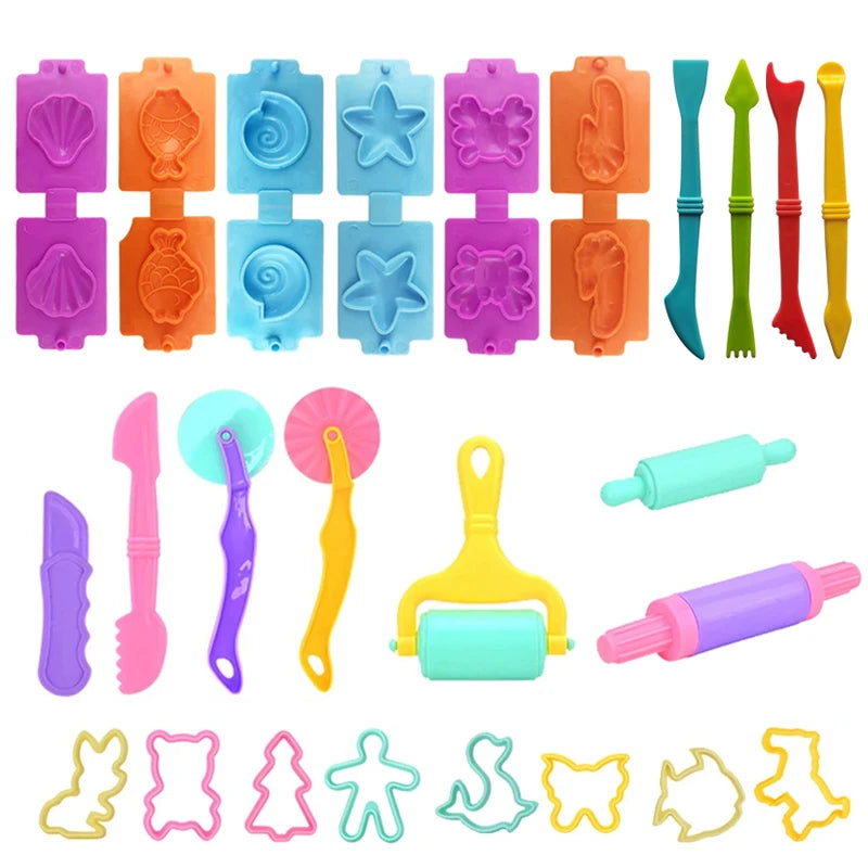 Kids Play Dough Tool Kit