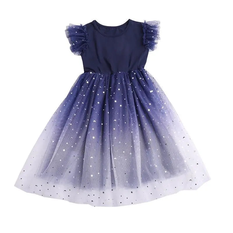 Girls Summer Unicorn Dress