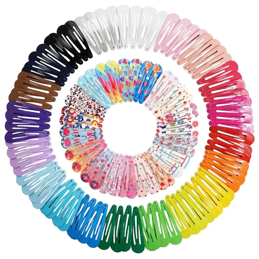 50-Pack Girl's Hair Clips