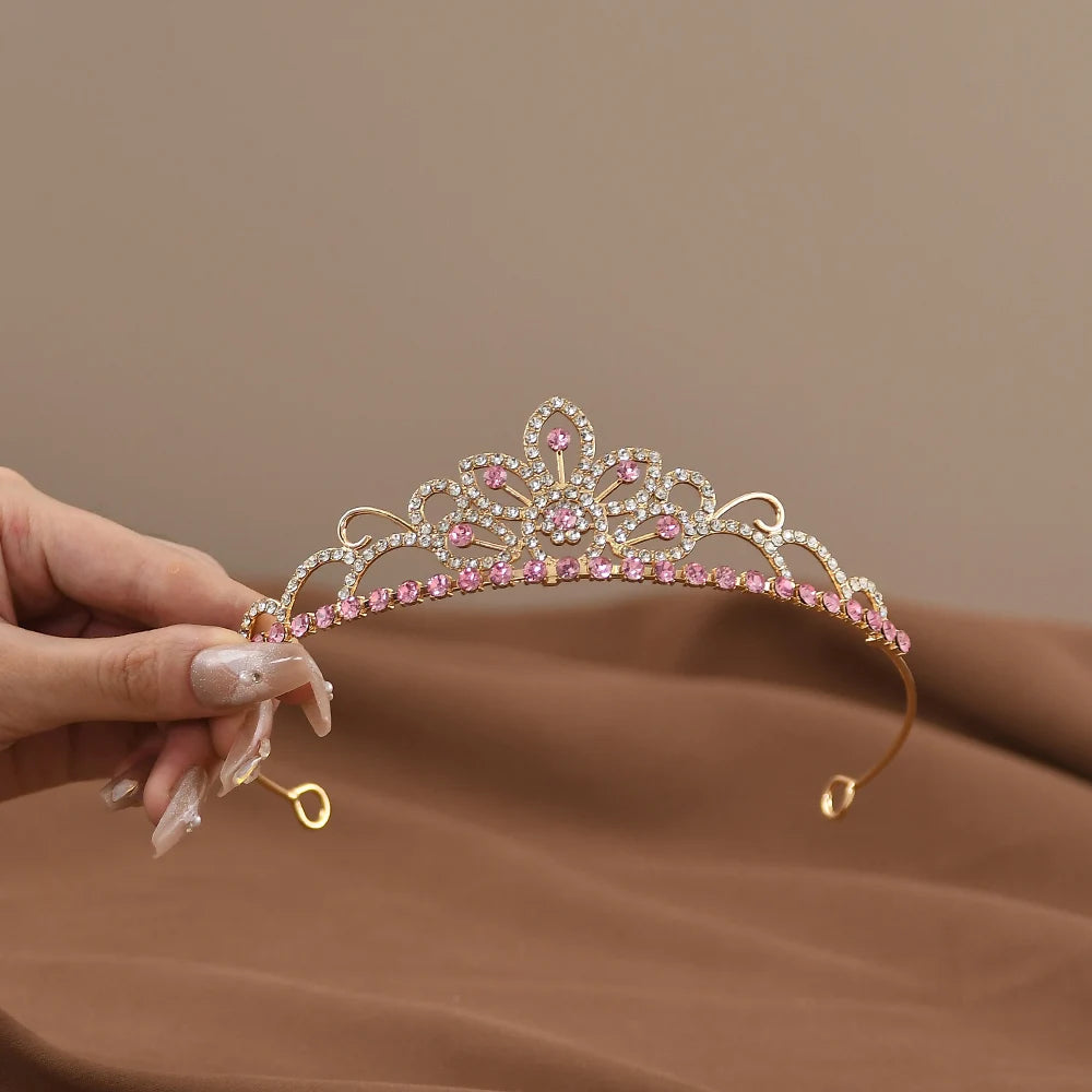 Mini Crystal Crown Tiara