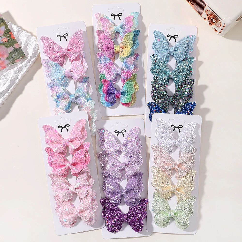 Girls’ Butterfly Hair Clip Set