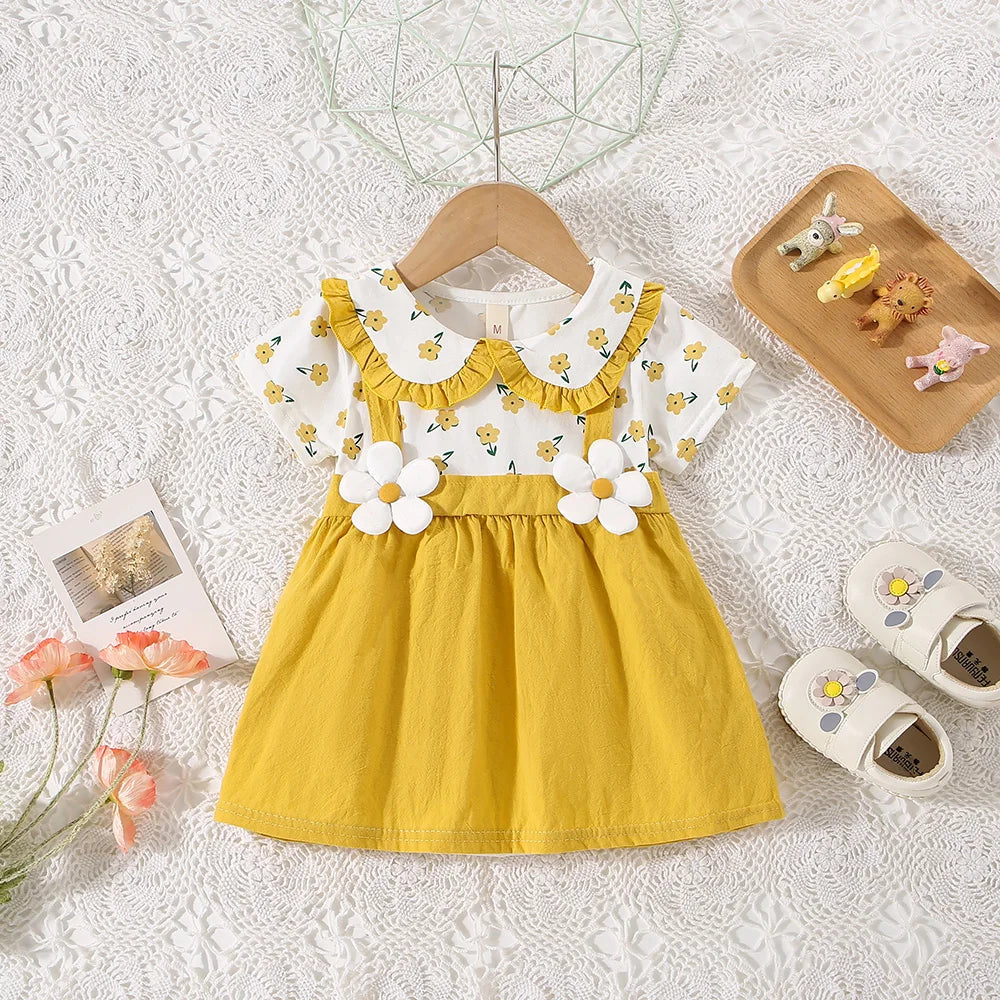 Girl's Floral Summer Dress