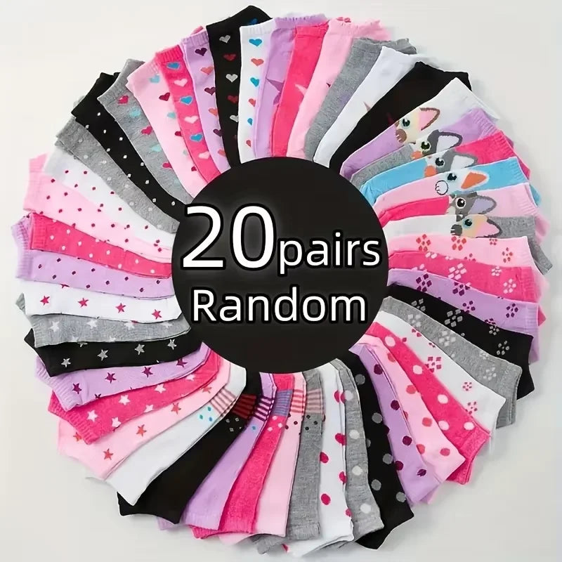 Fun Print Ankle Socks
