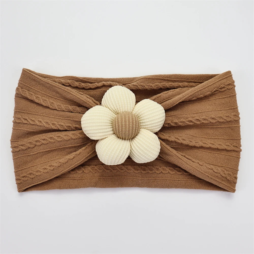 Flower Nylon Baby Headband