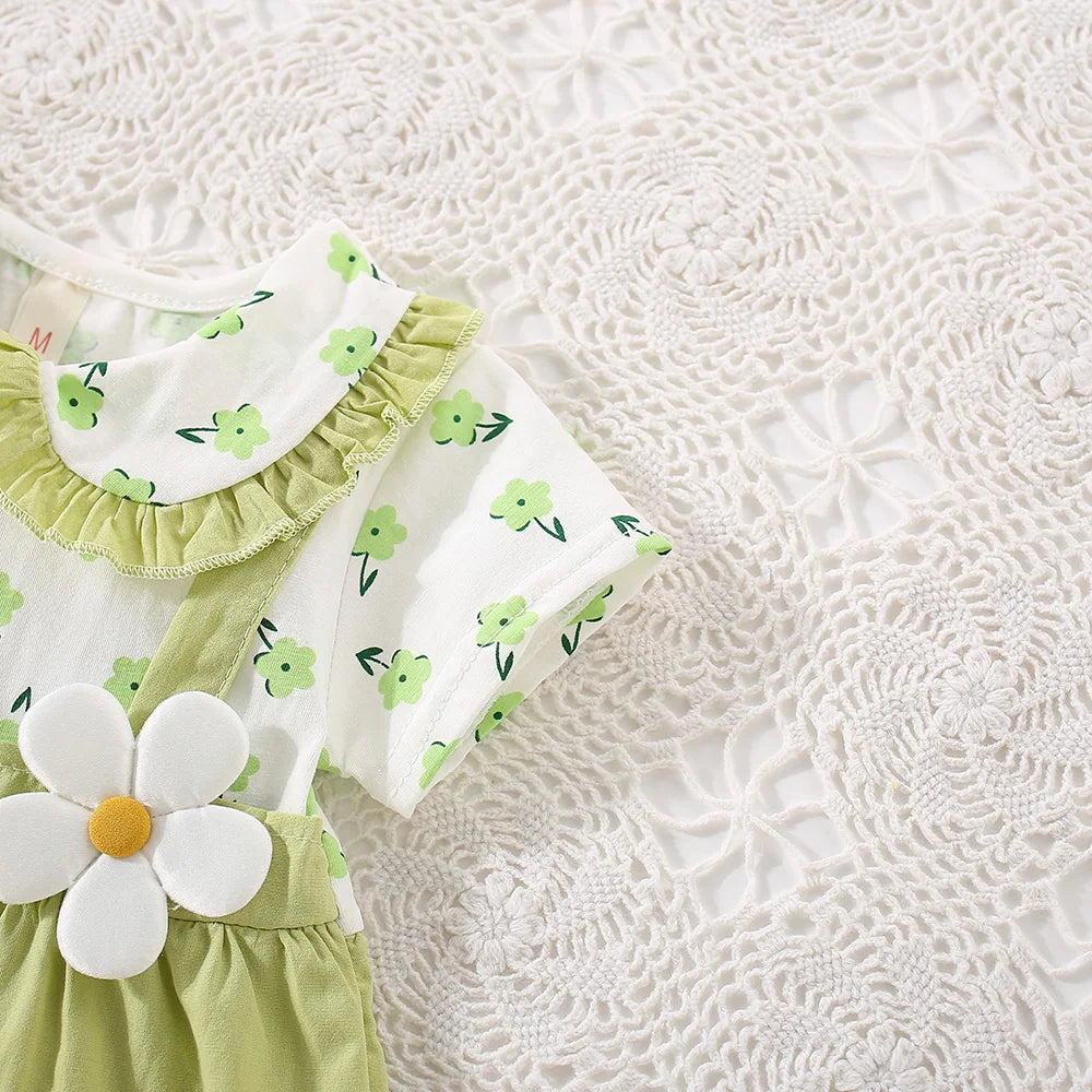Girl's Floral Summer Dress