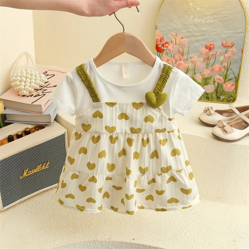 Baby Girl’s Heart Dress